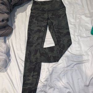 Lulu Green Camo Legging